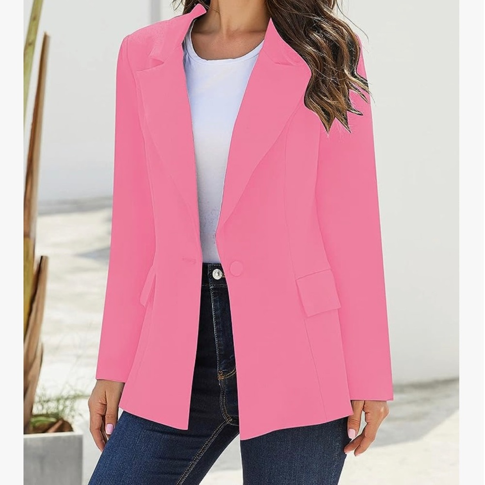 Classic women’s Blazer, Fully lined, front button closures, size Small